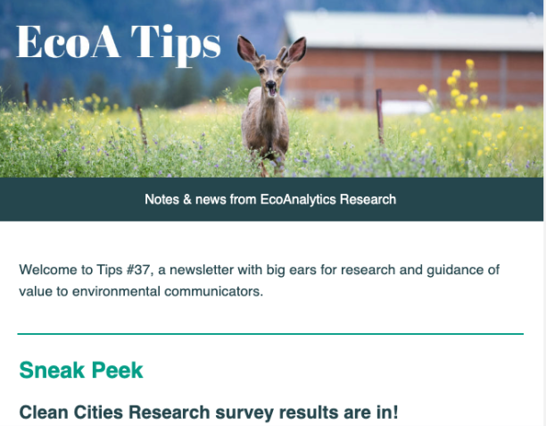 EcoA Tips #37